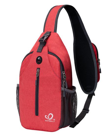 Imagem de Mochila Crossbody Sling WATERFLY - Ideal para Viagem e Caminhada