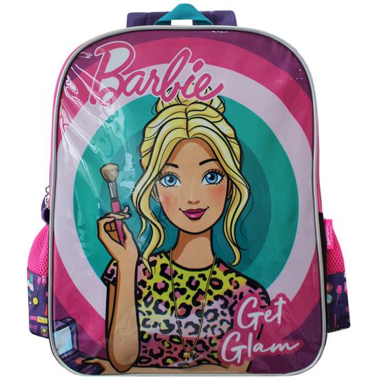 Imagem de Mochila De Alças Barbie Escolar Meninas Dois Compartimentos