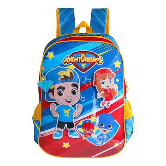 Imagem de Mochila De Alças Luccas Neto + Estojo Duplo Os Aventureiros