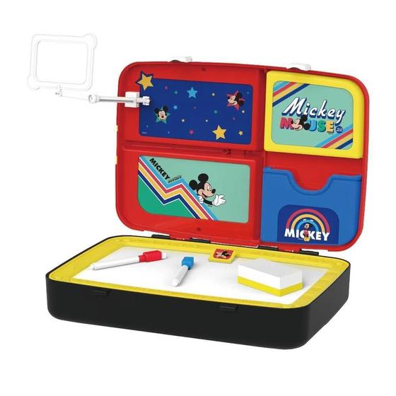 Imagem de Mochila De Atividades Mickey Com Canetinhas E Acessórios.