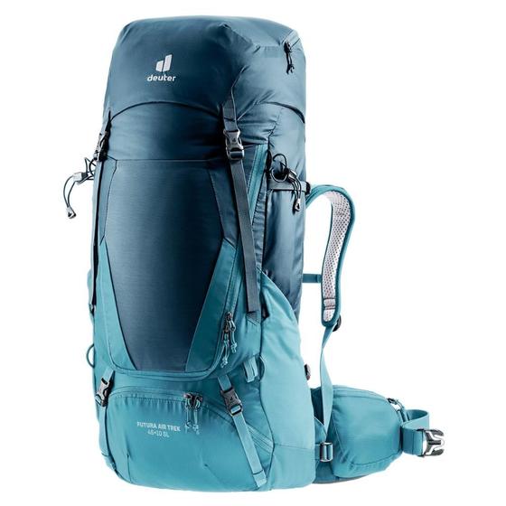 Imagem de Mochila de Caminhada Deuter 45+10L Camping Air Trek SL Azul