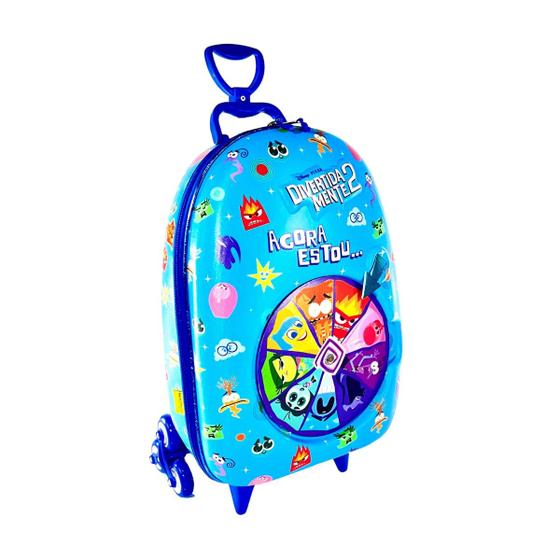 Imagem de Mochila De Carrinho Divertidamente Roleta Infantil Escolar