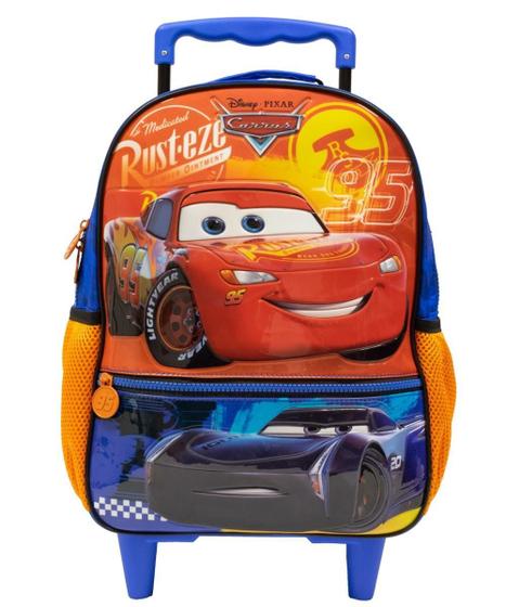 Imagem de Mochila De Carros Relâmpago Mcqueen Original - Azul