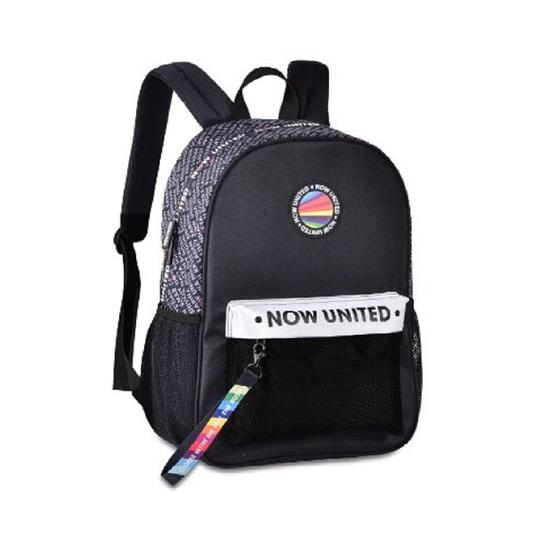 Imagem de Mochila De Costa Escolar Oficial Now United Preto-Clio Style