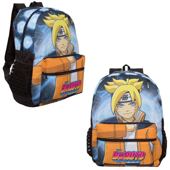 Imagem de Mochila de Costa Masculina Aulas Boruto Resistente Toys 2U