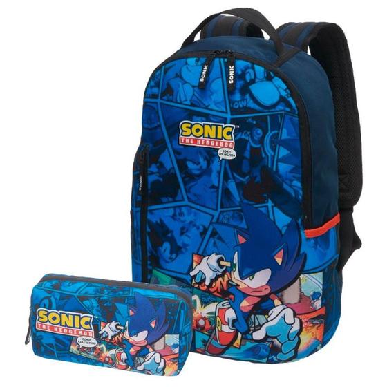 Imagem de Mochila de Costa Sonic Comic Collection G ul - Pacific