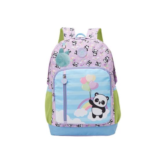 Imagem de Mochila De Costa Teen Infantil Adolescente Panda Balão