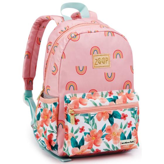 Imagem de Mochila De Costas 13" Arco-Íris Infantil Escolar Passeio