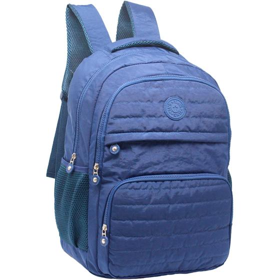 Imagem de Mochila De Costas 17" Crinkle Escolar Juvenil Viagem Passeio