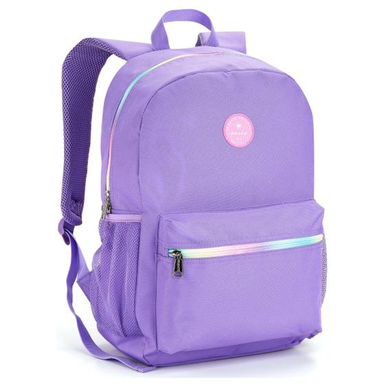 Imagem de Mochila De Costas 17" Packs Feminina Juvenil Escolar Passeio