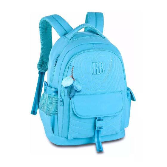 Imagem de Mochila De Costas 17,5 Rebecca Bonbon 24582 Azul Celeste