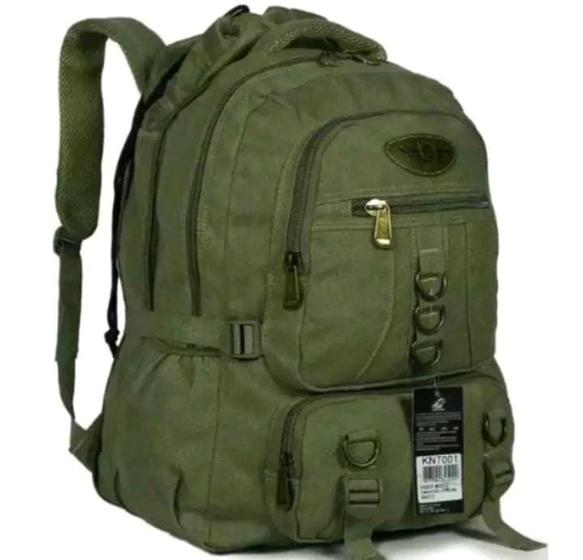 Imagem de Mochila de costas 60L universidade e trabalho lona reforçada