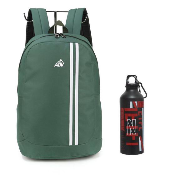 Imagem de Mochila de Costas ADV Verde + Garrafa Netflix MS47325AV