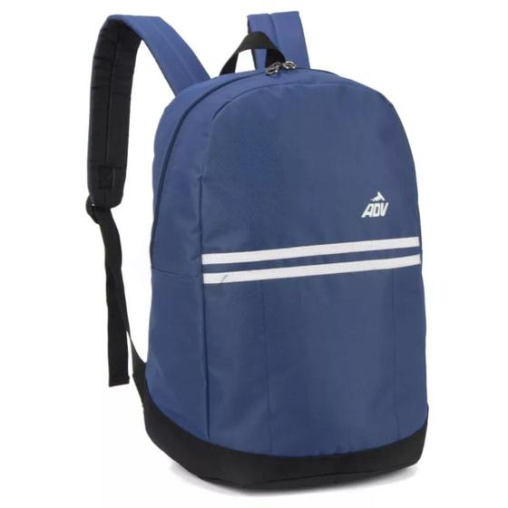 Imagem de Mochila de Costas Azul ADV Luxcel Basico Adulto Juvenil