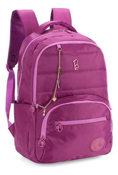 Imagem de Mochila De Costas Barbie Porta Notebook - Roxo