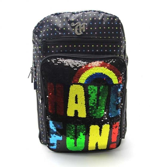 Imagem de Mochila de Costas Capricho Dupla Face Have Fun Ref: 11866 Dermiwil DMW