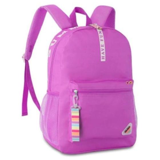 Imagem de Mochila de Costas Casual Summer Roxo Clio