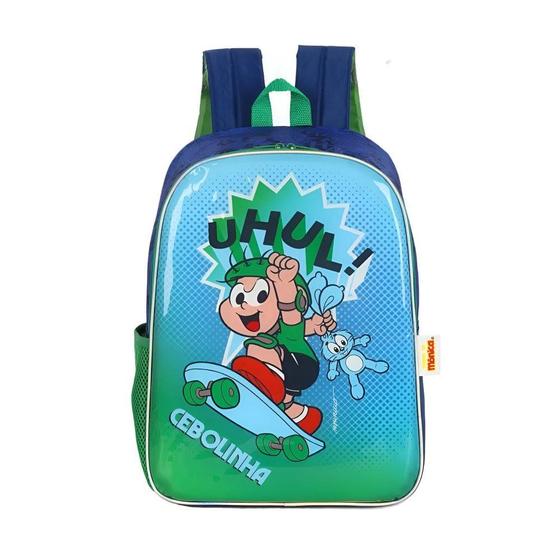 Imagem de Mochila De Costas Cebolinha Radical Verde Luxcel