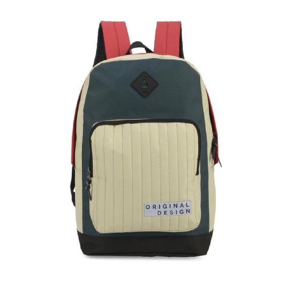 Imagem de Mochila De Costas Design Bege Luxcel