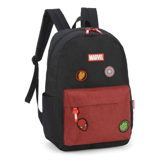 Imagem de Mochila De Costas Escolar Avengers Marvel Vingadores Luxcel