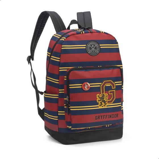 Imagem de Mochila de Costas Escolar Harry Potter Hogwarts Infantil