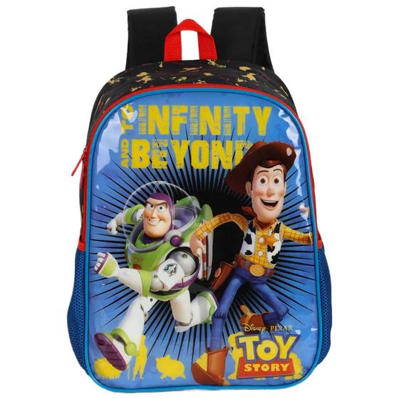 Imagem de Mochila De Costas Escolar Infantil Toy Story Woody Buzz