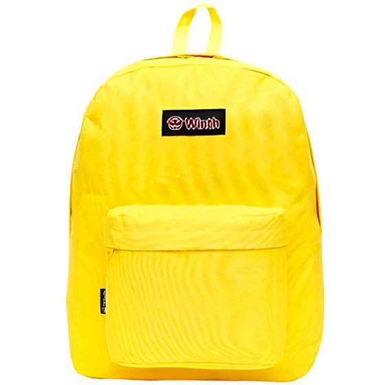 Imagem de Mochila De Costas Escolar Juvenil Cores Cor:amarelo