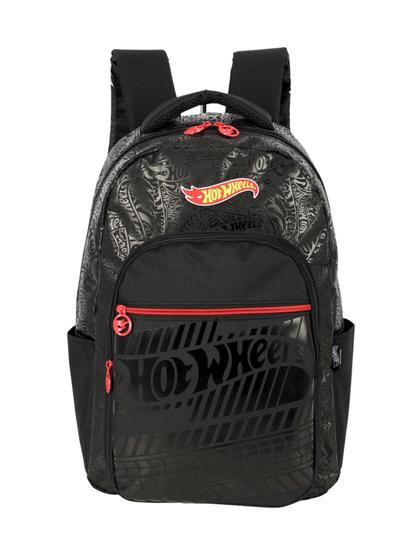 Imagem de Mochila de Costas Escolar Juvenil Hot Wheels