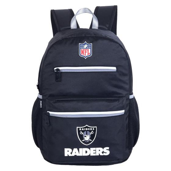 Imagem de Mochila De Costas Escolar NFL Las Vegas Raiders Licenciado