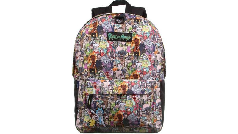 Imagem de Mochila de Costas Escolar Rick and Morty Oficial