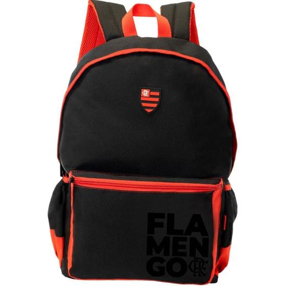 Imagem de Mochila De Costas Flamengo Oficial Esportiva Casual Escolar