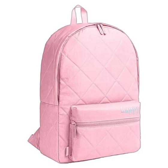 Imagem de Mochila de Costas Happy Rosa Tilibra - 7891027336493