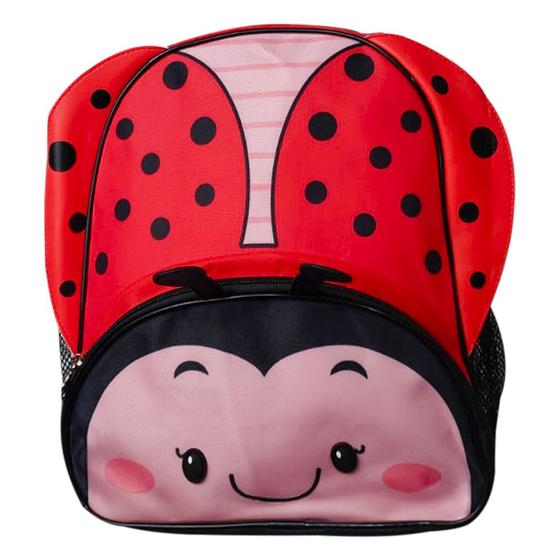 Imagem de Mochila De Costas Infantil Clio Abelha Borboleta Joaninha