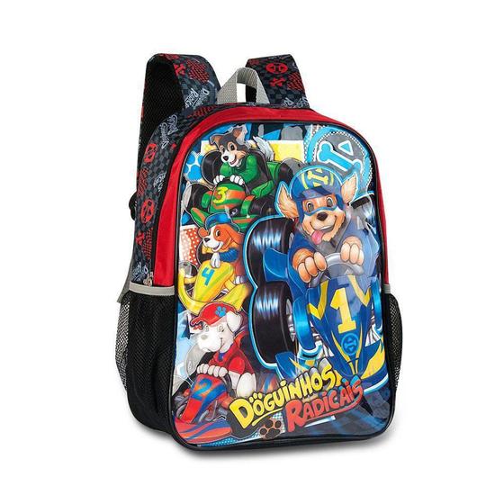 Imagem de Mochila De Costas Infantil Doguinhos Radicais Clio DR-2031J - CLIO STYLE