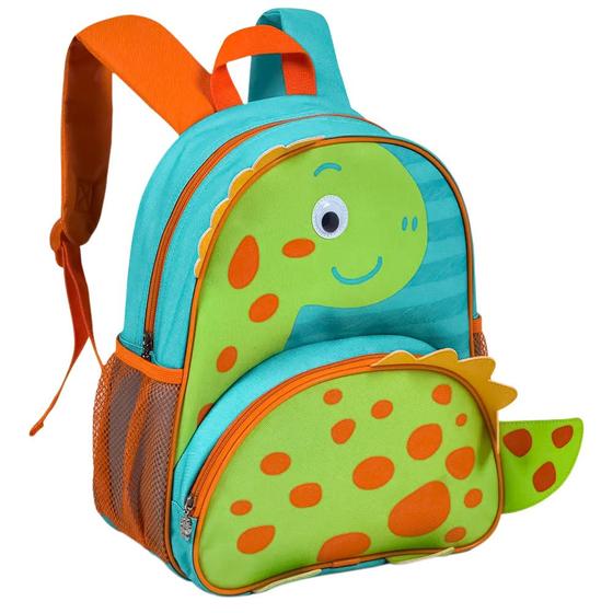 Imagem de Mochila De Costas Infantil Escolar Dino Reforçada Clio Style