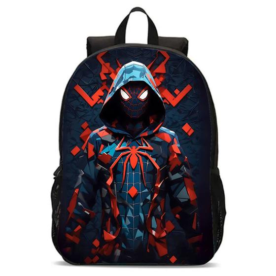 Imagem de Mochila De Costas Infantil Escolar Pé Escola Prezinho Unissex Herói Aranha P/ Livros Caderno