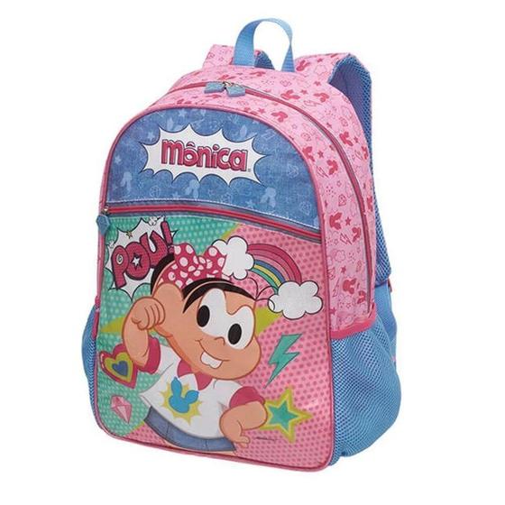 Mochila De Costas Infantil Monica Super G Pacific Menor preço em Mochila De Costas Infantil Monica Super G Pacific