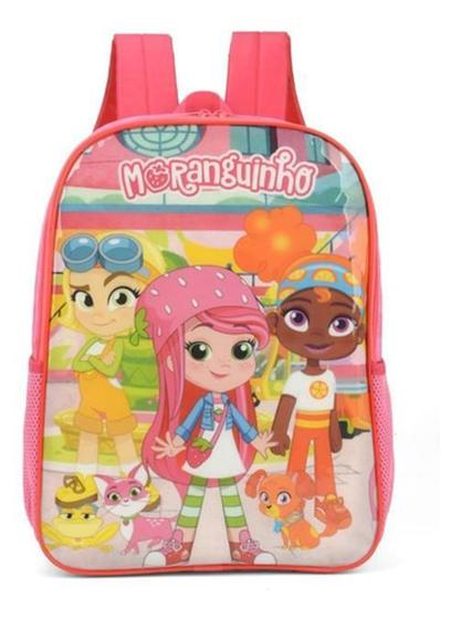 Imagem de Mochila De Costas Infantil Original Moranguinho - Rosa