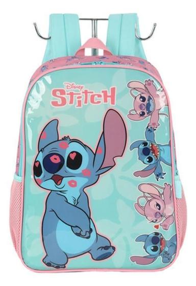 Imagem de Mochila De Costas Infantil  Stitch Angel Disney