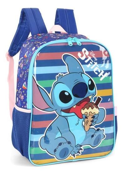 Imagem de Mochila De Costas Infantil Stitch Angel Disney