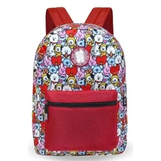 Imagem de Mochila de Costas Juvenil Bt21 c/ Alças Regulaveis Feminina