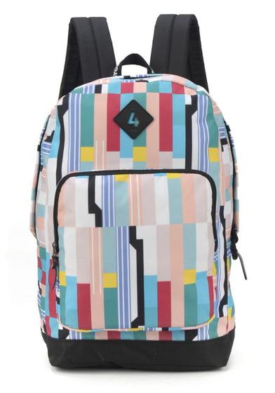 Imagem de Mochila de Costas Juvenil Escolar Preto UP4YOU - Luxcel