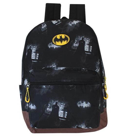 Imagem de Mochila de Costas Juvenil Masculina Batman Luxcel DC Comics