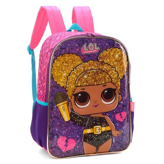 Imagem de Mochila de Costas LOL Surprise Roxo Escolar - Luxcel