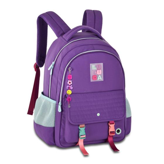 Imagem de Mochila De Costas Luluca Juvenil Escolar Meninas Passeio