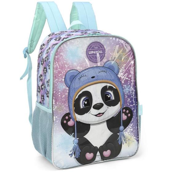 Imagem de Mochila de Costas Luxcel Up4You Panda Colorido