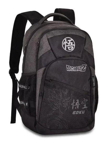 Imagem de Mochila de Costas Masculina Notebook Dragon Boll Z Chumbo - Clio