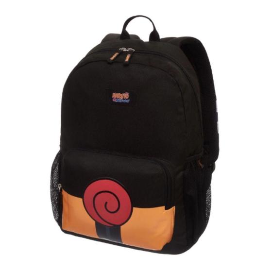 Imagem de Mochila de Costas Naruto Shippuden Infantil Escolar Meninos