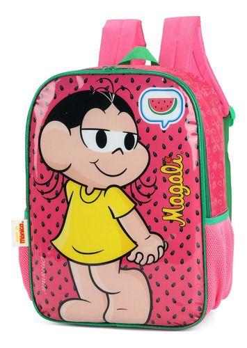 Imagem de Mochila De Costas Original Magali Turma Da Mônica 