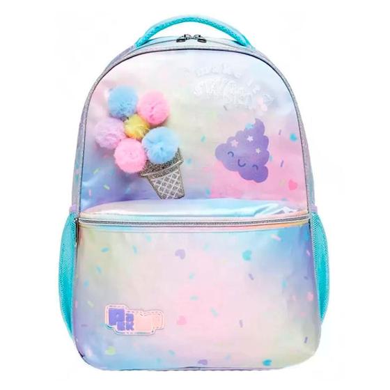 Imagem de Mochila De Costas Pack Me Fresh Sorvete Escolar - Lilás